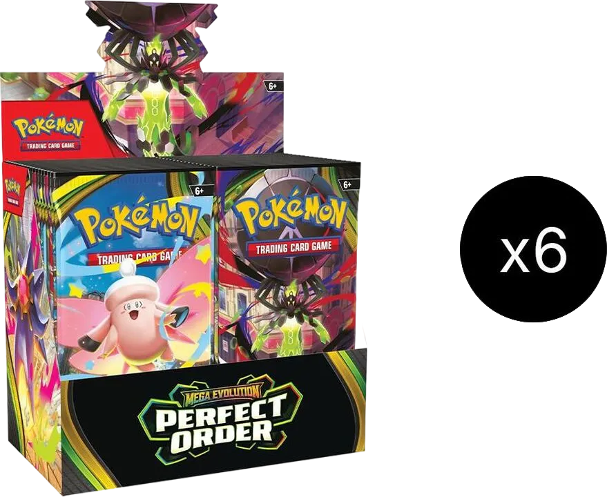 Perfect Order Booster Box Case — ME03: Perfect Order — Pokemon