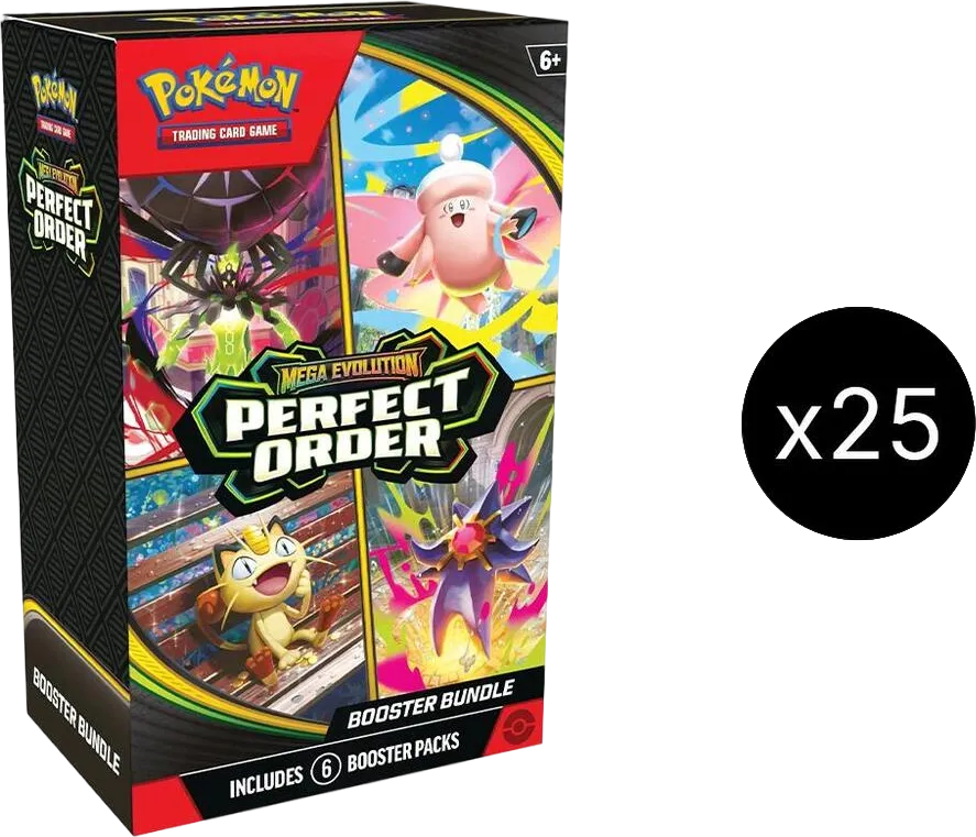 Perfect Order Booster Bundle Case — ME03: Perfect Order — Pokemon