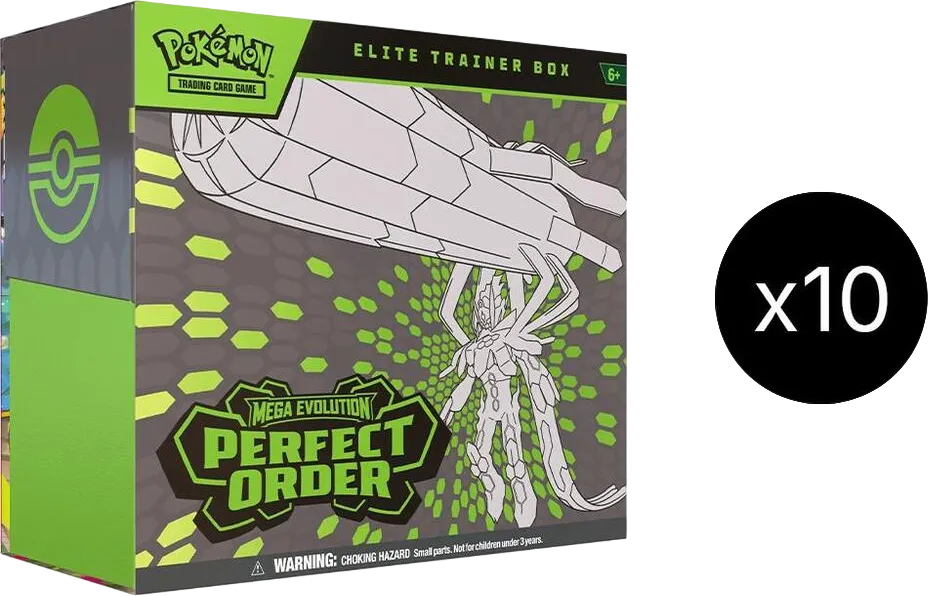 Perfect Order Elite Trainer Box Case — ME03: Perfect Order — Pokemon