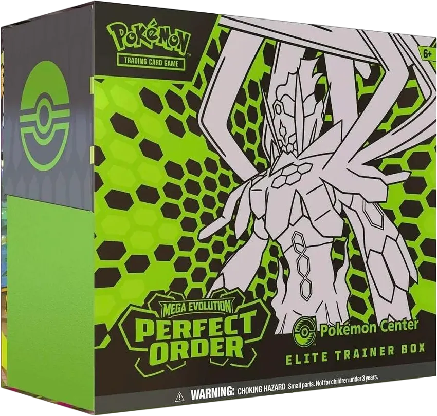 Perfect Order Pokemon Center Elite Trainer Box — ME03: Perfect Order — Pokémon