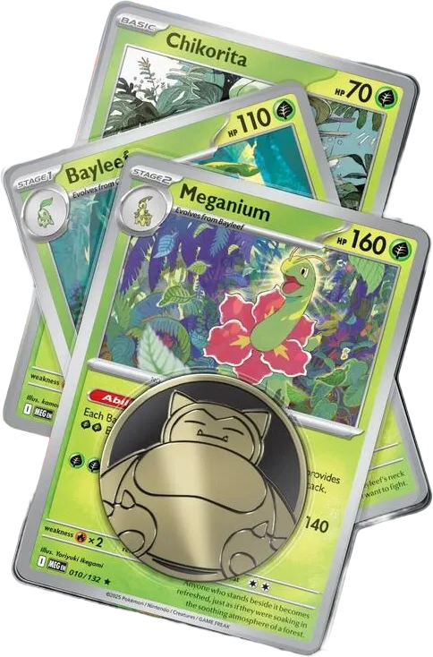 Perfect Order Premium Checklane Blister [Meganium Line] — ME03: Perfect Order — Pokemon