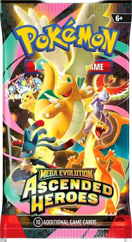 Ascended Heroes Booster Pack — ME: Ascended Heroes — Pokémon