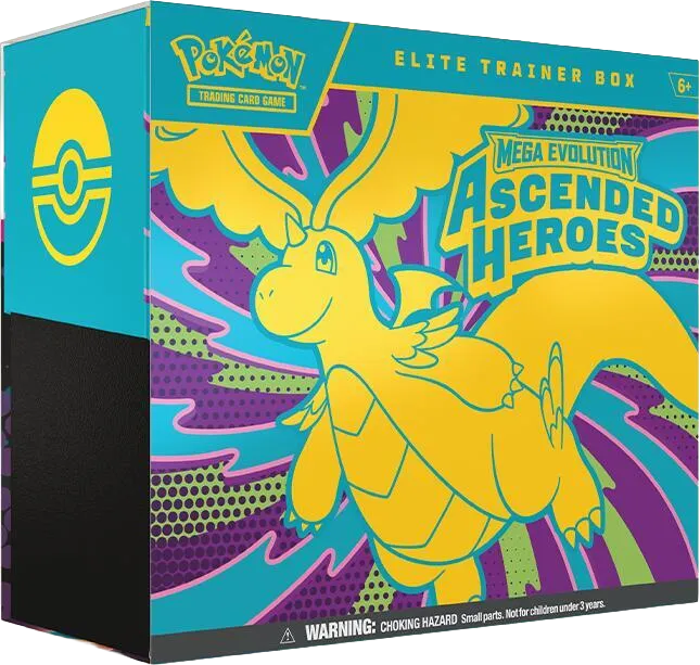 Ascended Heroes Elite Trainer Box Case — ME: Ascended Heroes — Pokemon