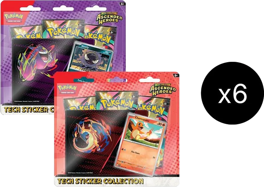 Mega Evolution: Ascended Heroes Tech Sticker Collection Case — ME: Ascended Heroes — Pokemon