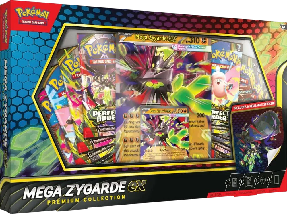 Mega Zygarde ex Premium Collection — Miscellaneous Cards & Products — Pokemon