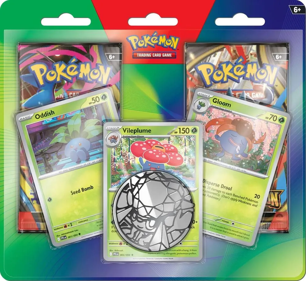 Duopack : Mystherbe, Ortide et Rafflesia — Miscellaneous Cards & Products — Pokemon