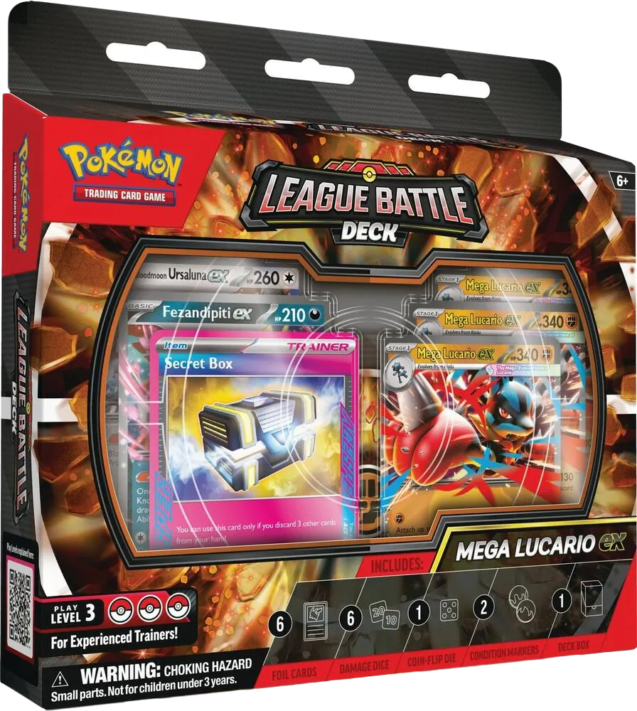 League Battle Deck [Mega Lucario ex] — Miscellaneous Cards & Products — Pokémon