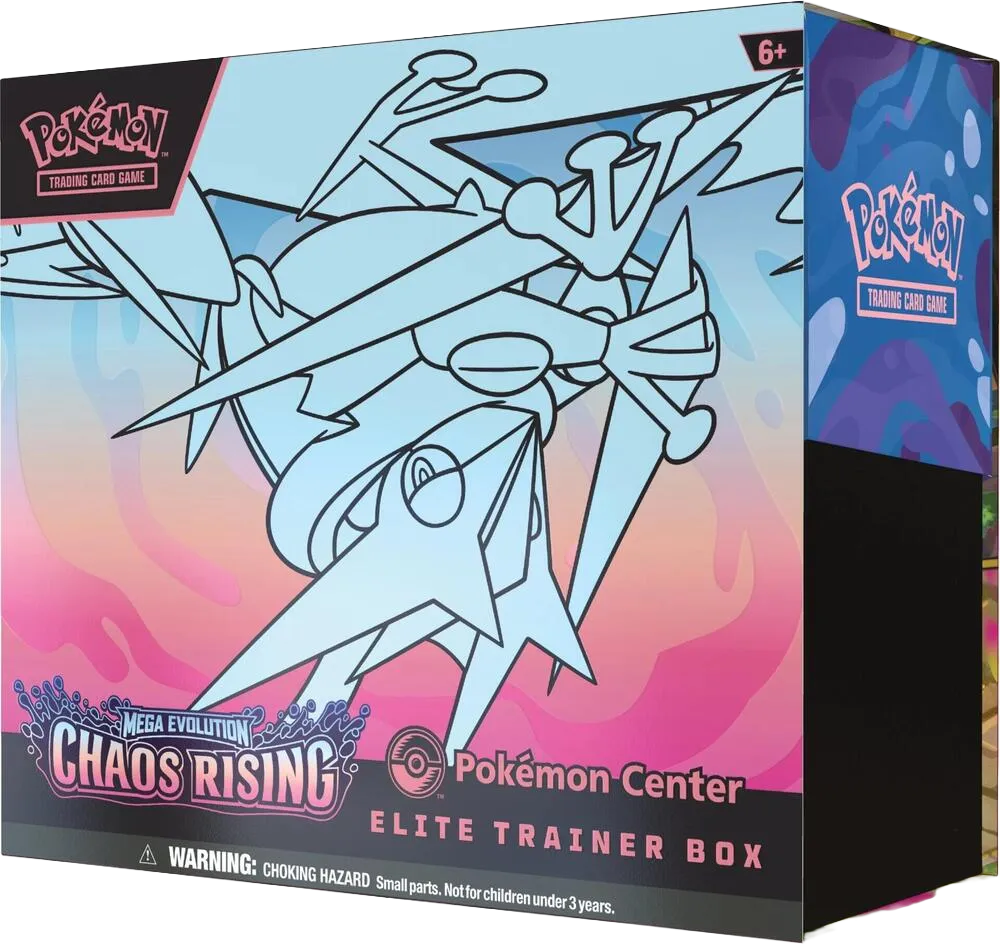 Chaos Rising Pokemon Center Elite Trainer Box — ME04: Chaos Rising — Pokémon