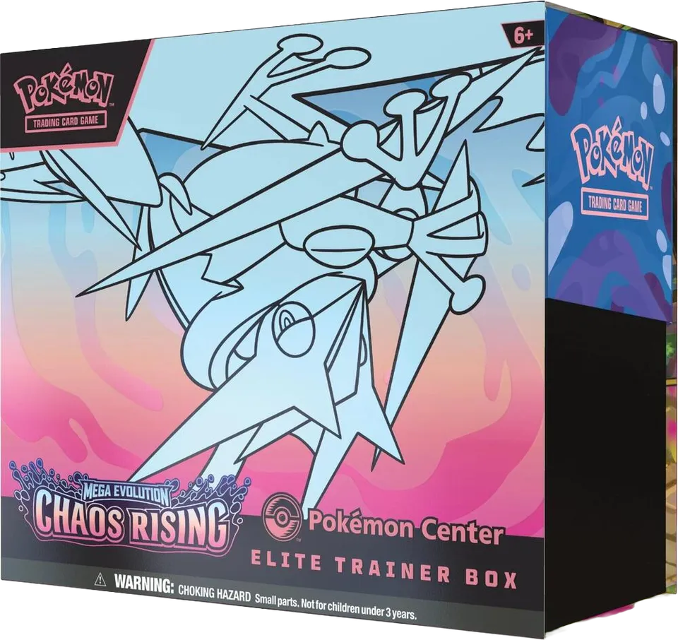 Chaos Rising Pokemon Center Elite Trainer Box from ME04: Chaos Rising - Pokemon
