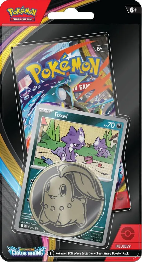 Chaos Rising Single Pack Blister [Toxel] — ME04: Chaos Rising — Pokémon