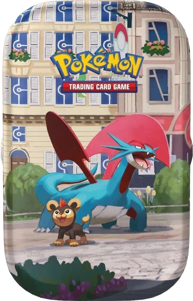 Lumiose City Mini Tin [Salamence & Litleo] — Miscellaneous Cards & Products — Pokémon