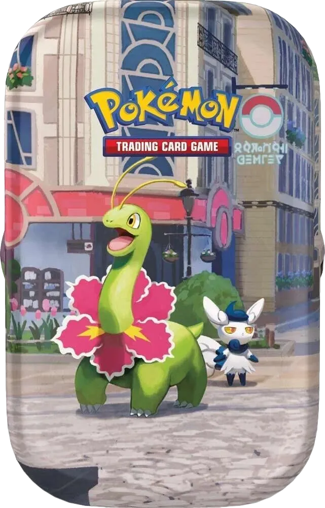 Lumiose City Mini Tin [Meganium & Meowstic] — Miscellaneous Cards & Products — Pokémon