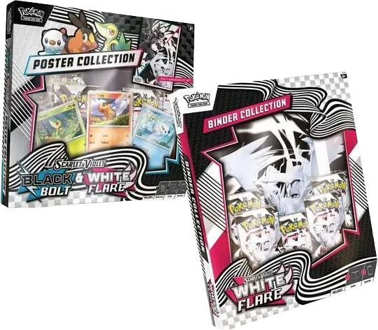 White Flare Binder & Unova Poster Collection (Sam's Club) — SV: White Flare — Pokemon