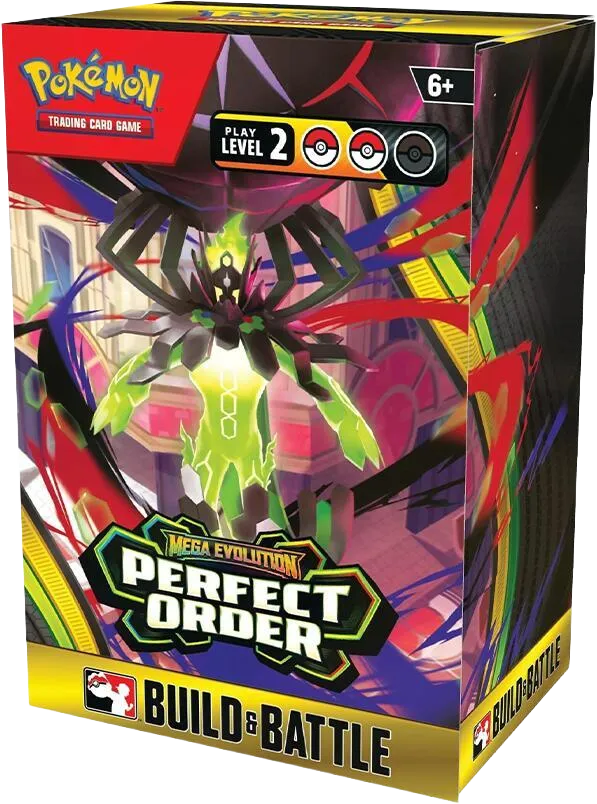 Perfect Order Build & Battle Box Display — ME03: Perfect Order — Pokemon