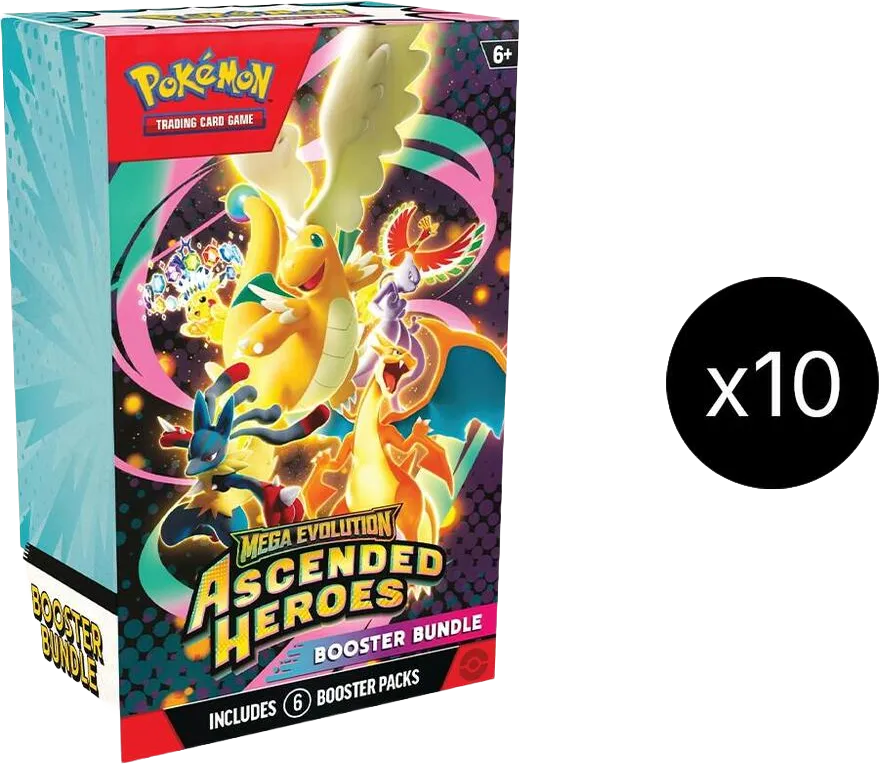 Ascended Heroes Booster Bundle Display — ME: Ascended Heroes — Pokemon