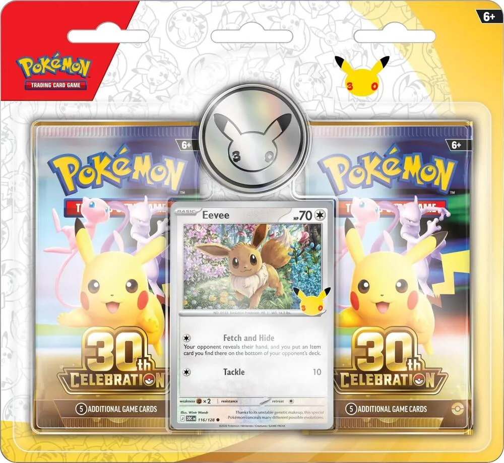 30th Celebration 2-Pack Blister — ME: 30th Celebration — Pokémon