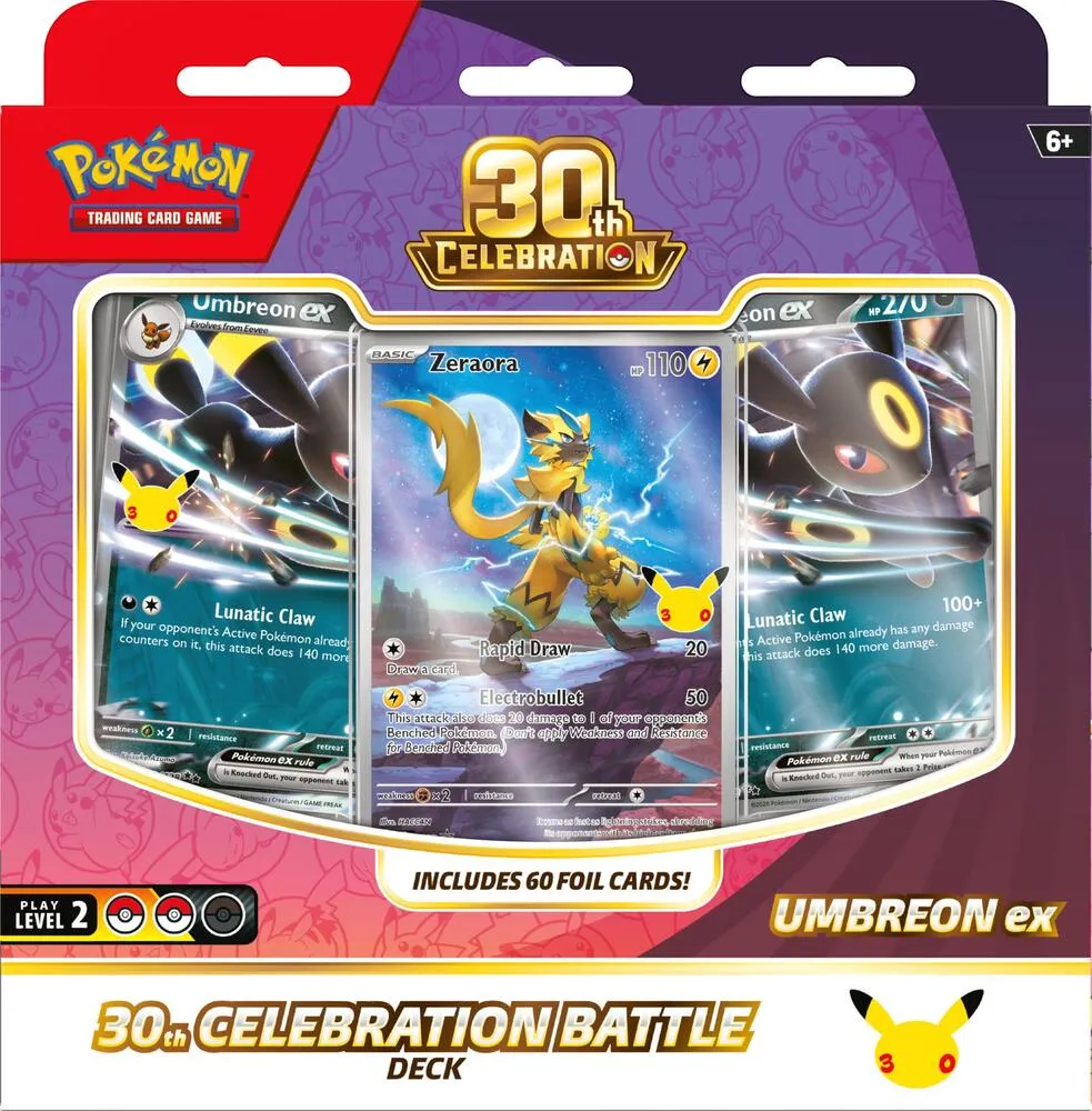 30th Celebration Battle Deck [Umbreon ex] — ME: 30th Celebration — Pokemon