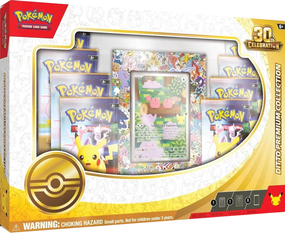 30th Celebration Ditto Premium Collection — ME: 30th Celebration — Pokemon