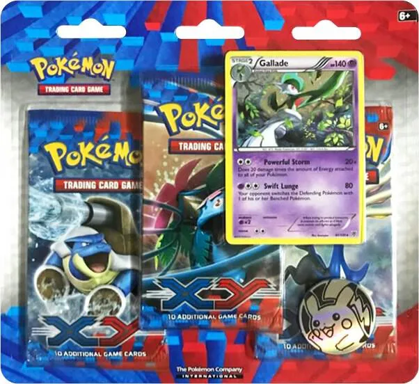 Tripack XY : Gallame — XY Base Set — Pokemon