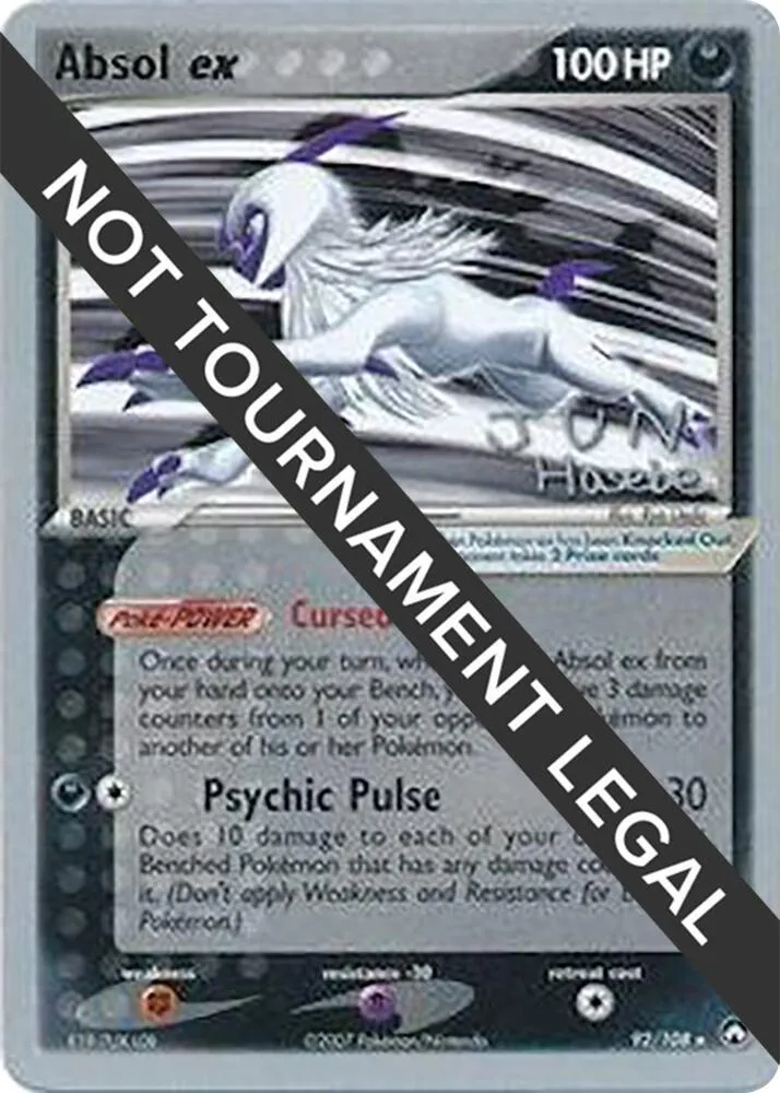 Absol ex — World Championship Decks — Pokemon
