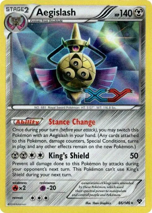 Aegislash — XY Promos — Pokémon