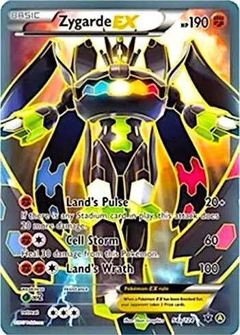 Zygarde EX - 54a/124 — Alternate Art Promos — Pokemon