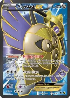 Aegislash EX - 65a/119 — Alternate Art Promos — Pokemon