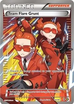 Team Flare Grunt - 73a/83 — Alternate Art Promos — Pokemon
