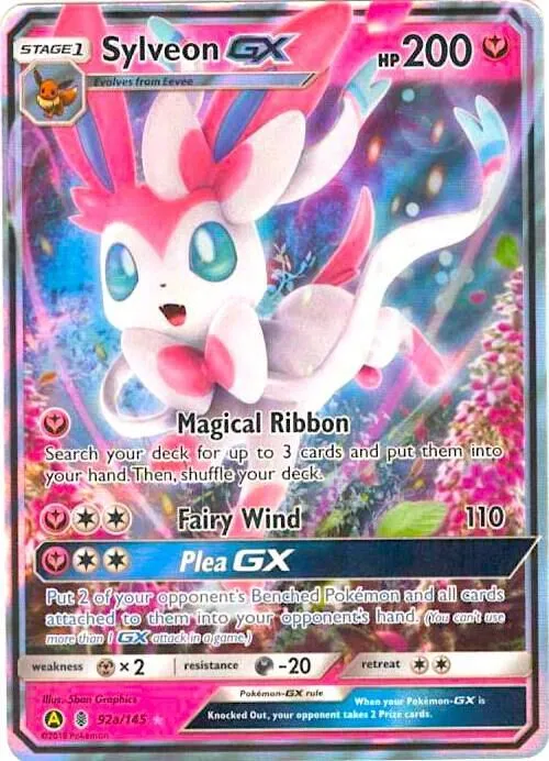 Sylveon GX - 92a/145 — Alternate Art Promos — Pokemon