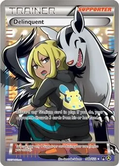 Delinquent - 98b/122 — Alternate Art Promos — Pokemon