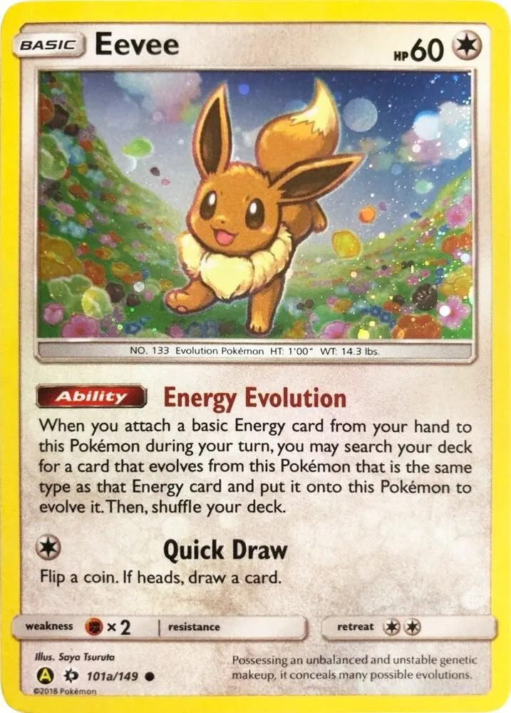 Eevee - 101a/149 — Alternate Art Promos — Pokémon