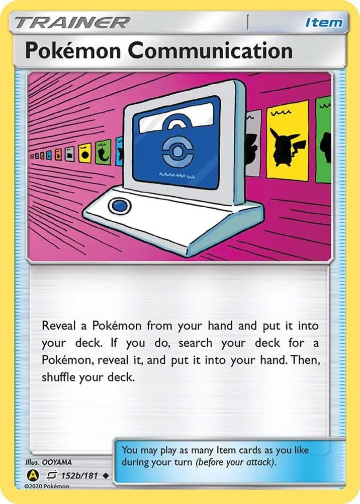 Pokemon Communication - 152b/181 — Alternate Art Promos — Pokemon