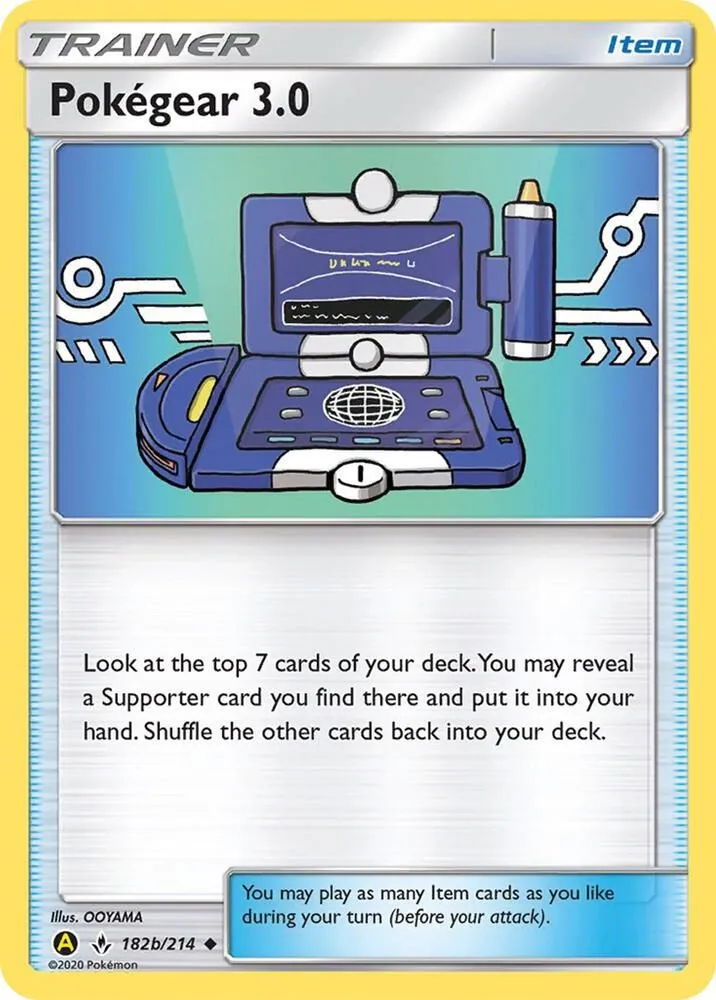 Pokegear 3.0 - 182b/214 — Alternate Art Promos — Pokemon