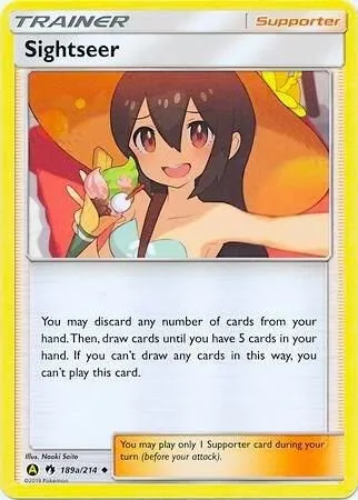 Sightseer - 189a/214 — Alternate Art Promos — Pokemon