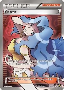 Karen - XY177a — Alternate Art Promos — Pokemon
