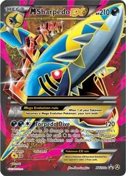M Sharpedo EX - XY200a — Alternate Art Promos — Pokemon