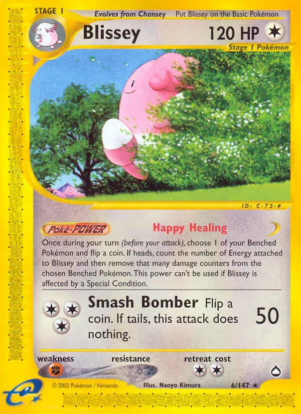 Blissey — Aquapolis — Pokémon