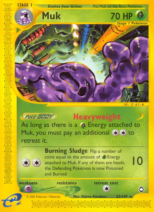 Muk — Aquapolis — Pokémon
