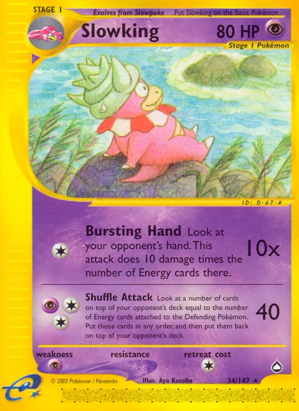 Roigada from Aquapolis - Pokemon