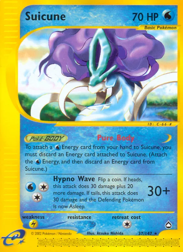 Suicune — Aquapolis — Pokemon