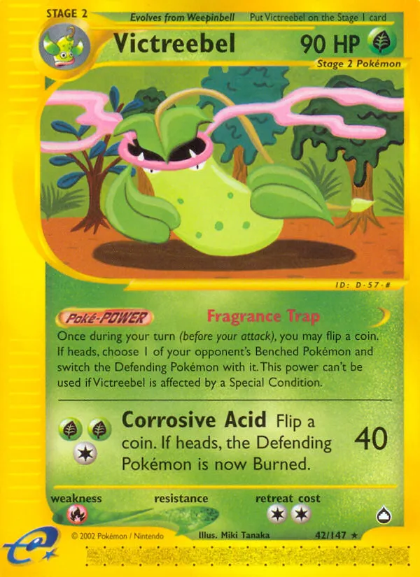 Empiflor from Aquapolis - Pokemon
