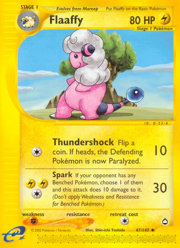 Flaaffy — Aquapolis — Pokemon