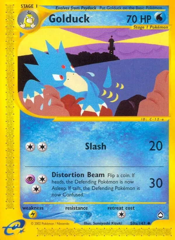 Golduck — Aquapolis — Pokemon