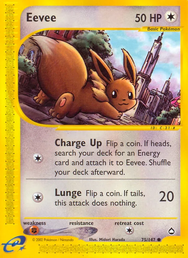 Évoli — Aquapolis — Pokemon