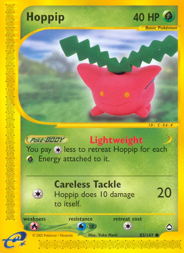 Granivol — Aquapolis — Pokemon