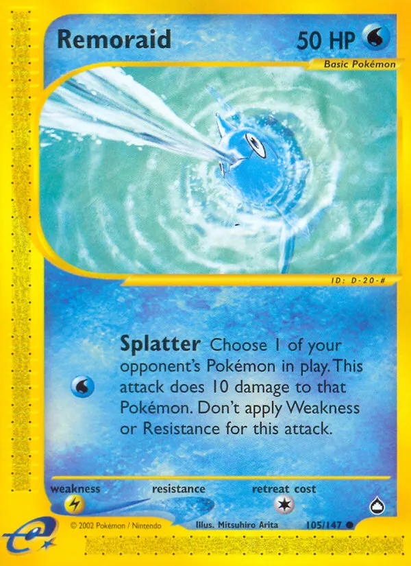 Remoraid — Aquapolis — Pokemon