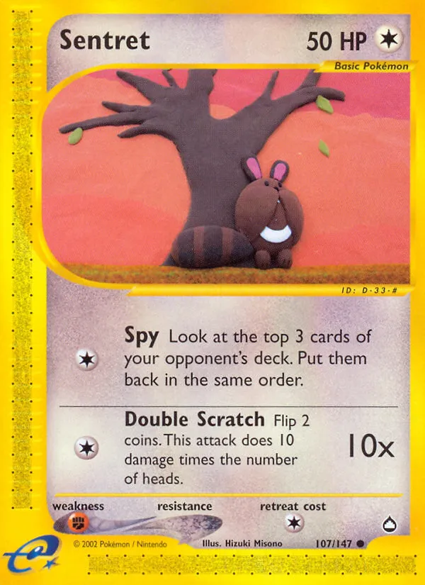 Fouinette — Aquapolis — Pokémon