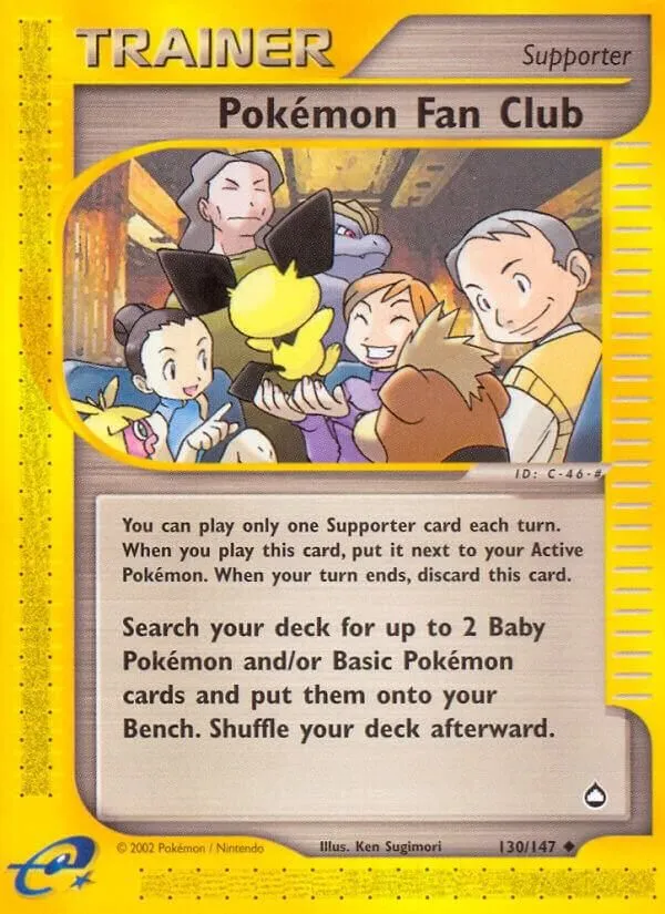 Pokemon Fan Club — Aquapolis — Pokémon