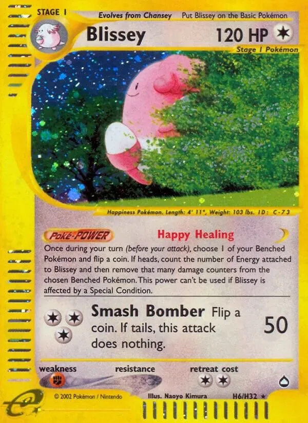 Blissey — Aquapolis — Pokemon