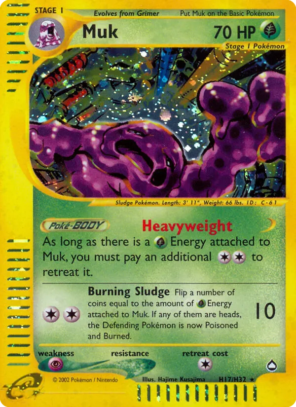 Muk — Aquapolis — Pokemon